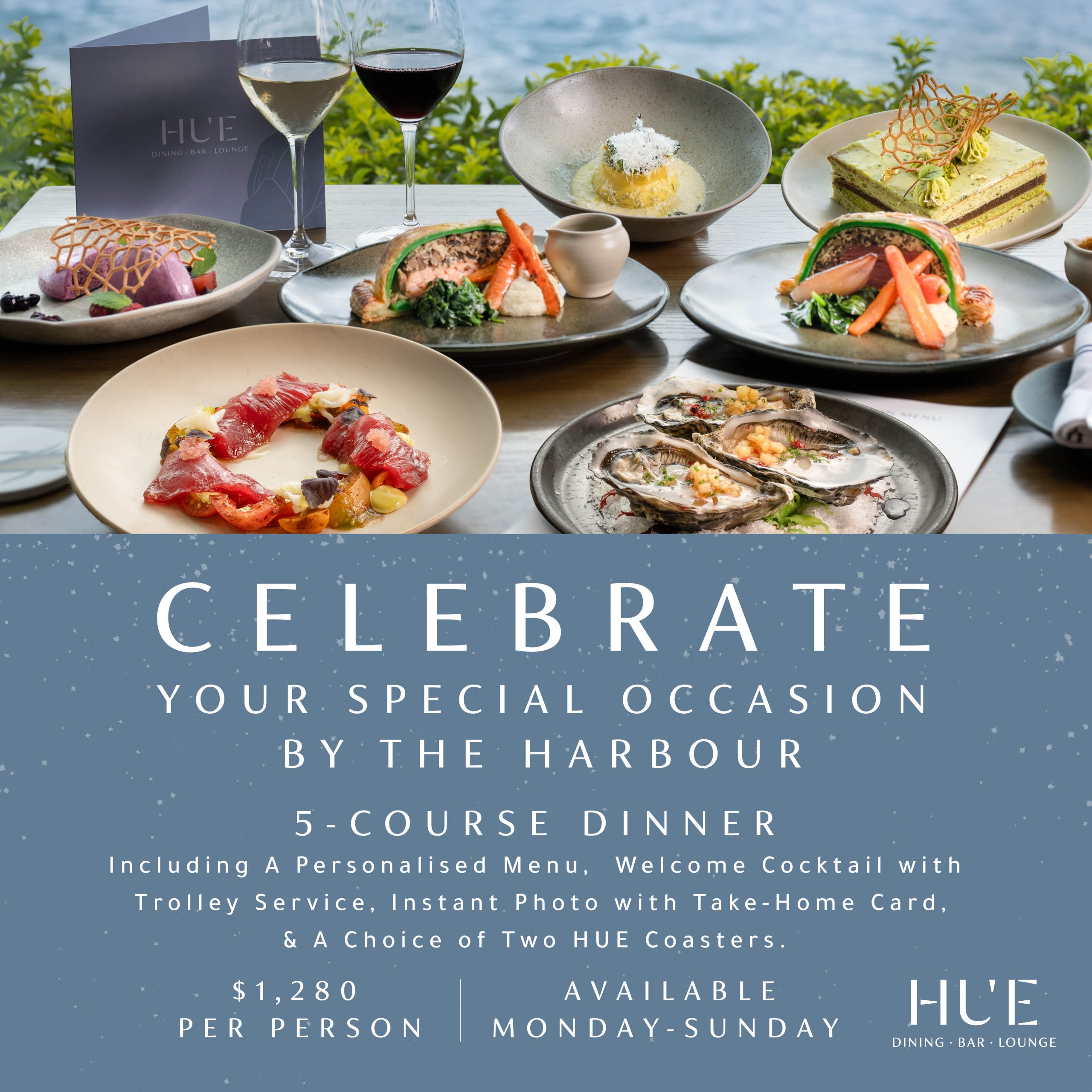 Celebration menu